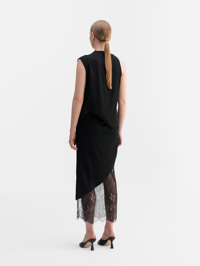 Ahlvar Gallery Eden Lace Skirt - Black