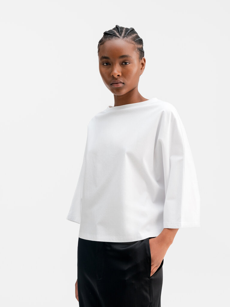 Ahlvar Gallery Thea Jersey Tee - White