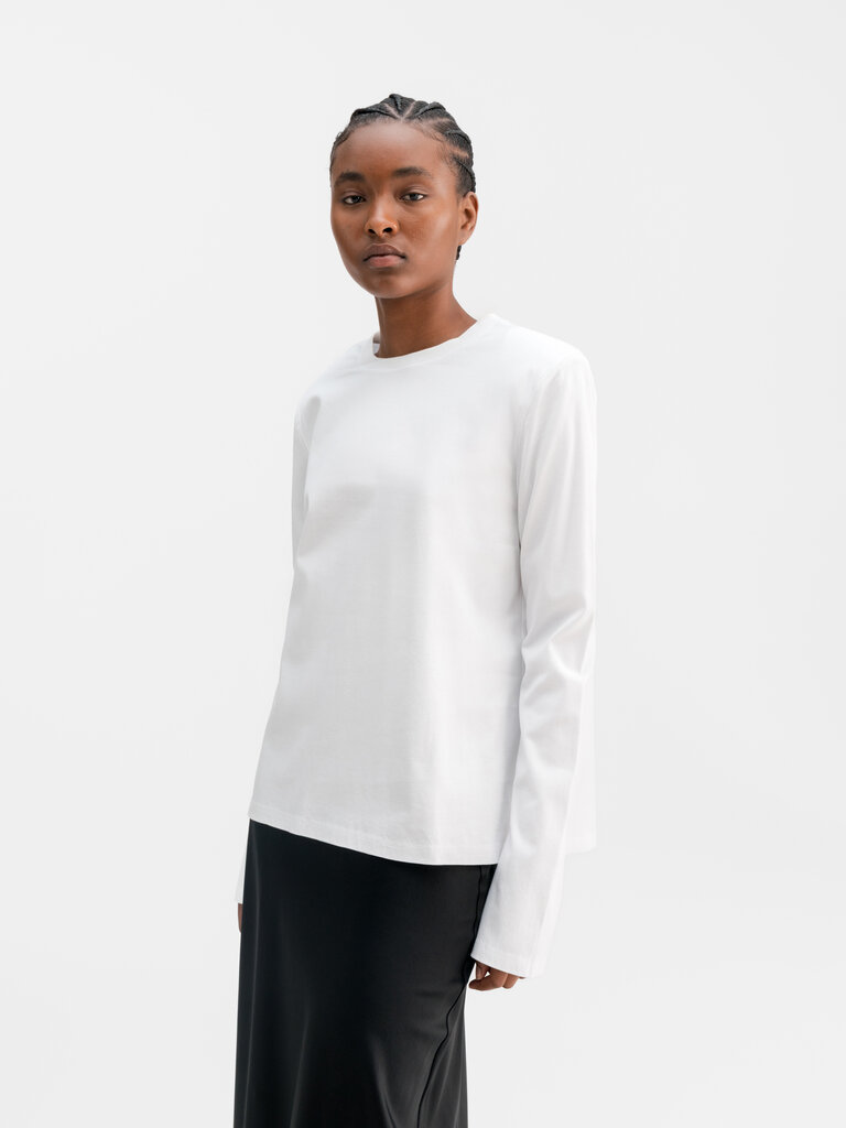 Ahlvar Gallery Onyx Ls Tee - White
