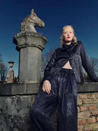 Nathalie Vleeschouwer Freddy Pants - Shiny Sapphire