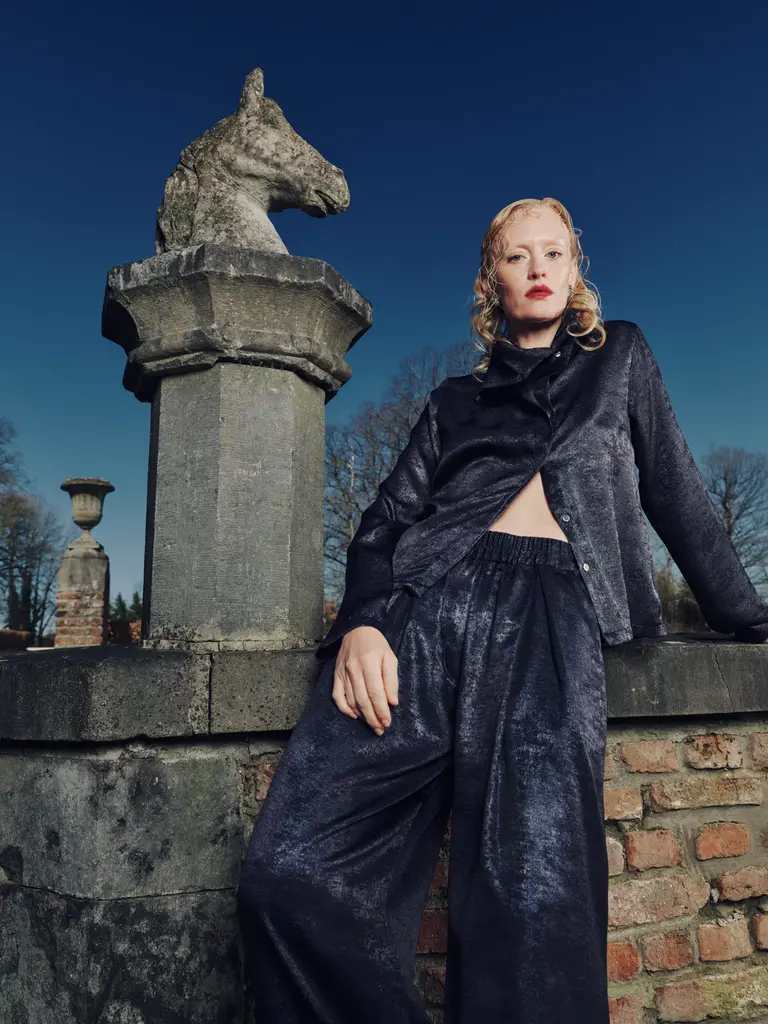 Nathalie Vleeschouwer Freddy Pants - Shiny Sapphire