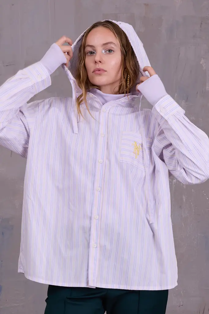 Nathalie Vleeschouwer Gonzola Shirt - Lilac/Blue