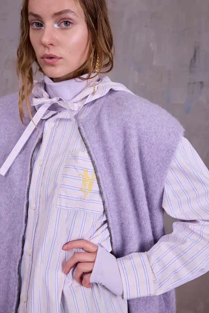 Nathalie Vleeschouwer Gonzola Shirt - Lilac/Blue