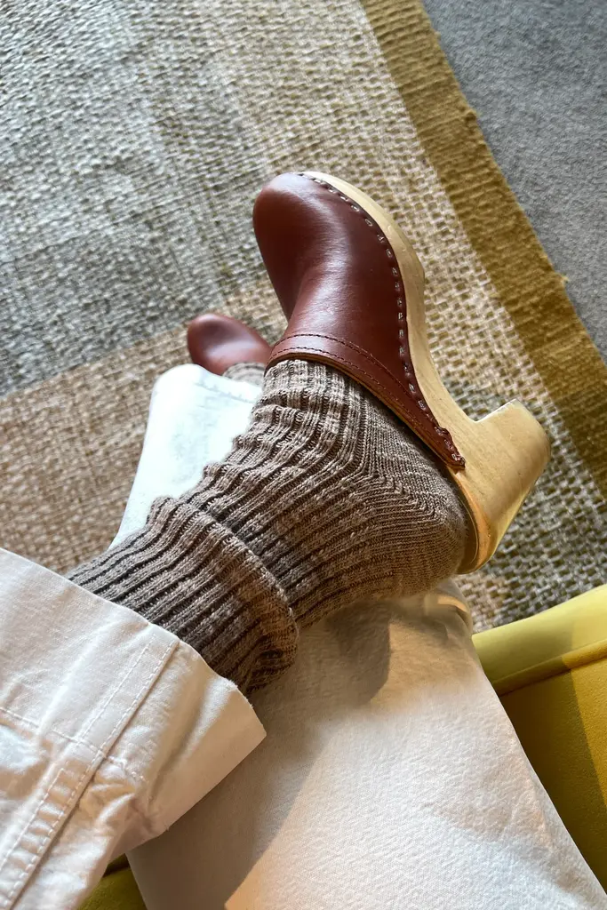 Le Bon Shoppe Cottage Socks - Flax