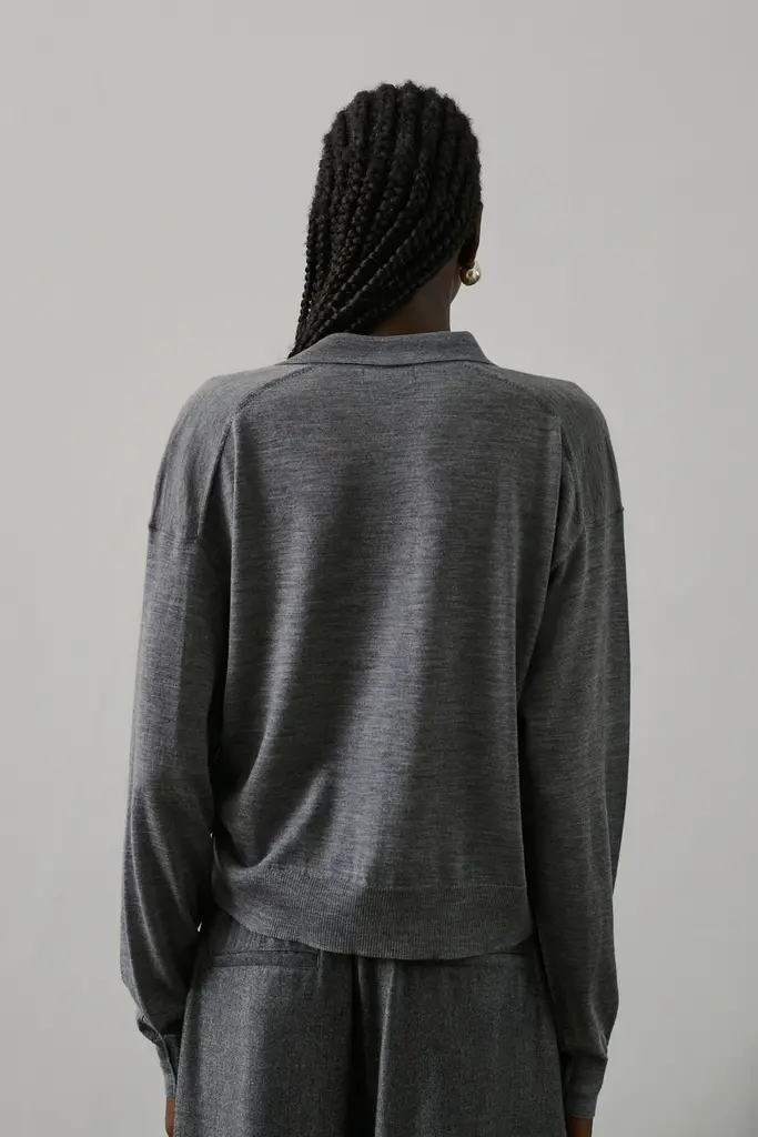 Soeur Fleming polo knit - Gris