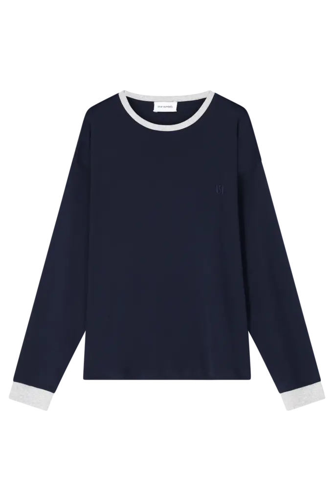 Love Sundaily Bob T-shirt - Navy