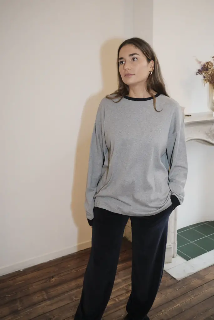 Love Sundaily Bob T-shirt - Grey