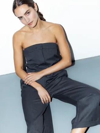 Rae Justine Jumpsuit - Anthracite