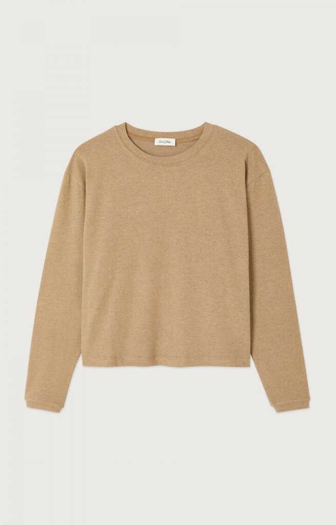 American Vintage Ypawood Longsleeve - Macchiato Chine