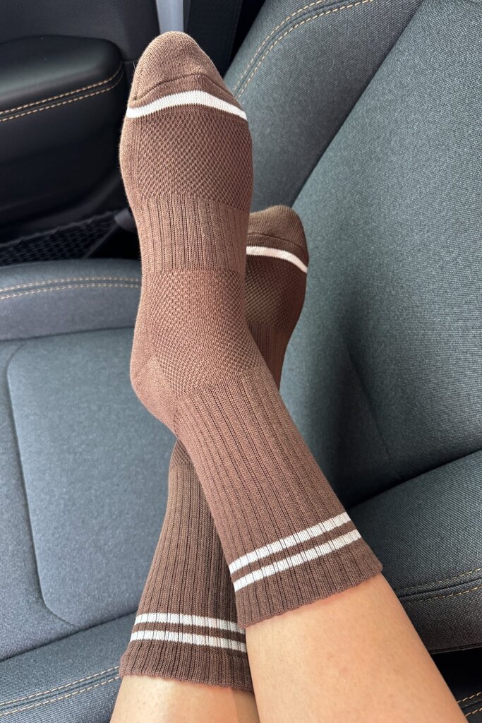 Le Bon Shoppe Boyfriend Socks - Wood