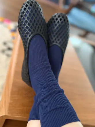 Le Bon Shoppe Trouser Socks - Navy