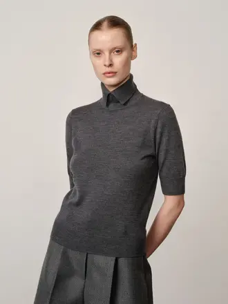 Birgitte Herskind Perry Knit Blouse - Grey