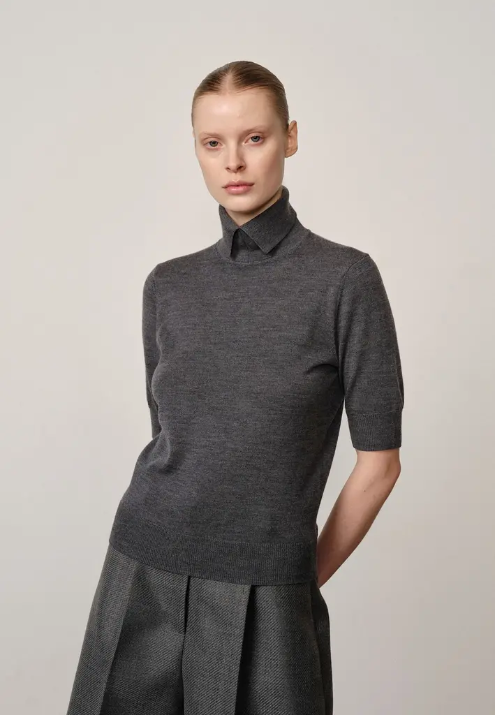 Birgitte Herskind Perry Knit Blouse - Grey