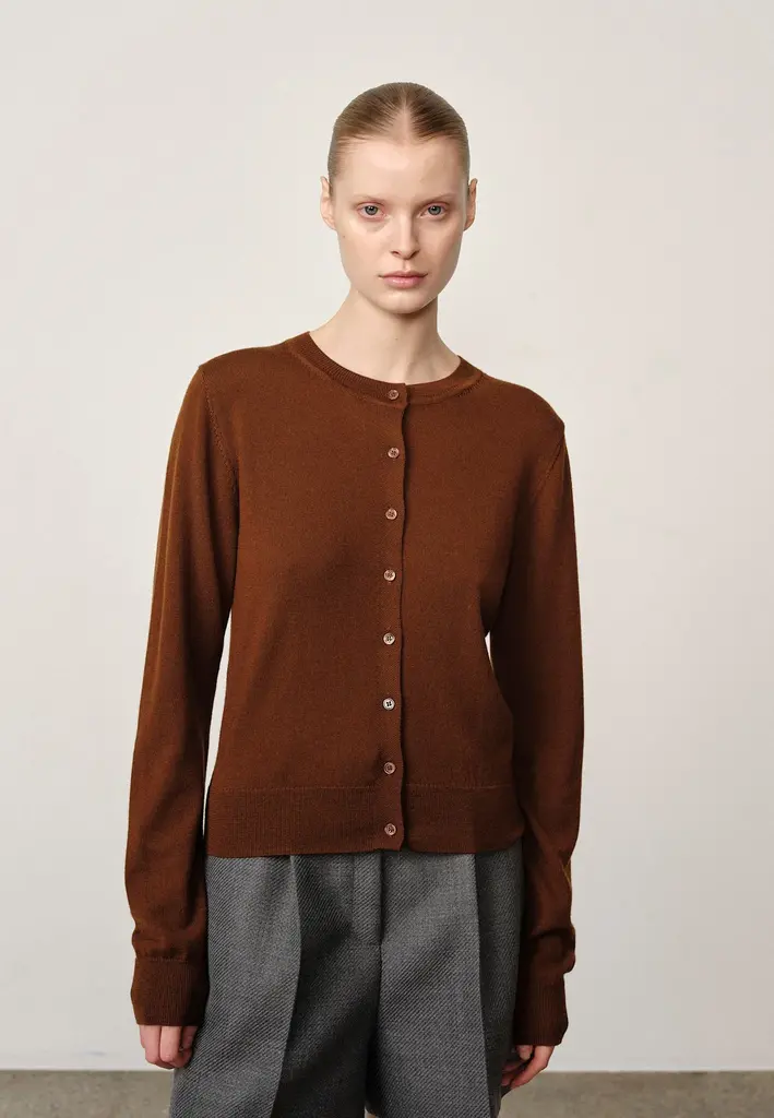 Birgitte Herskind Roselle Knit Cardigan - Toffee