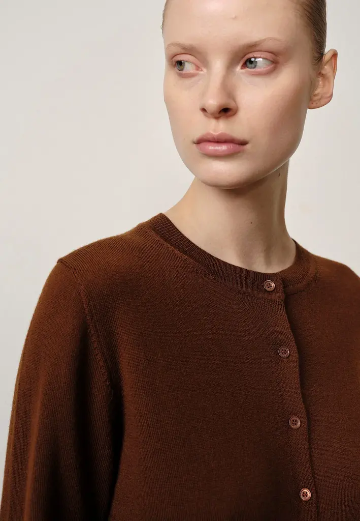 Birgitte Herskind Roselle Knit Cardigan - Toffee