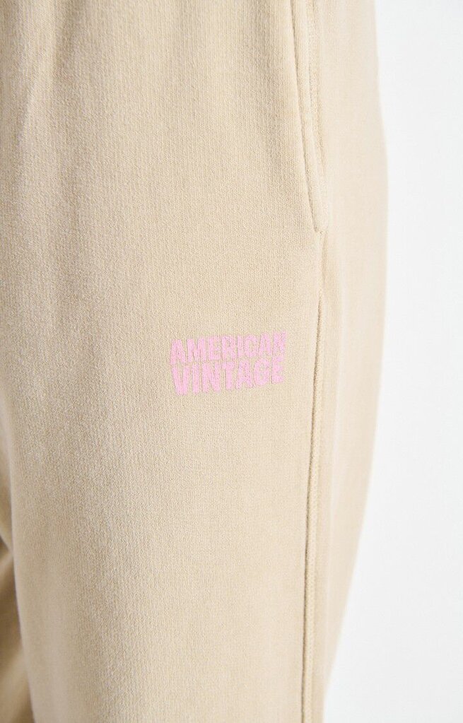 American Vintage Plizzy Sweatpants - Dune Vintage