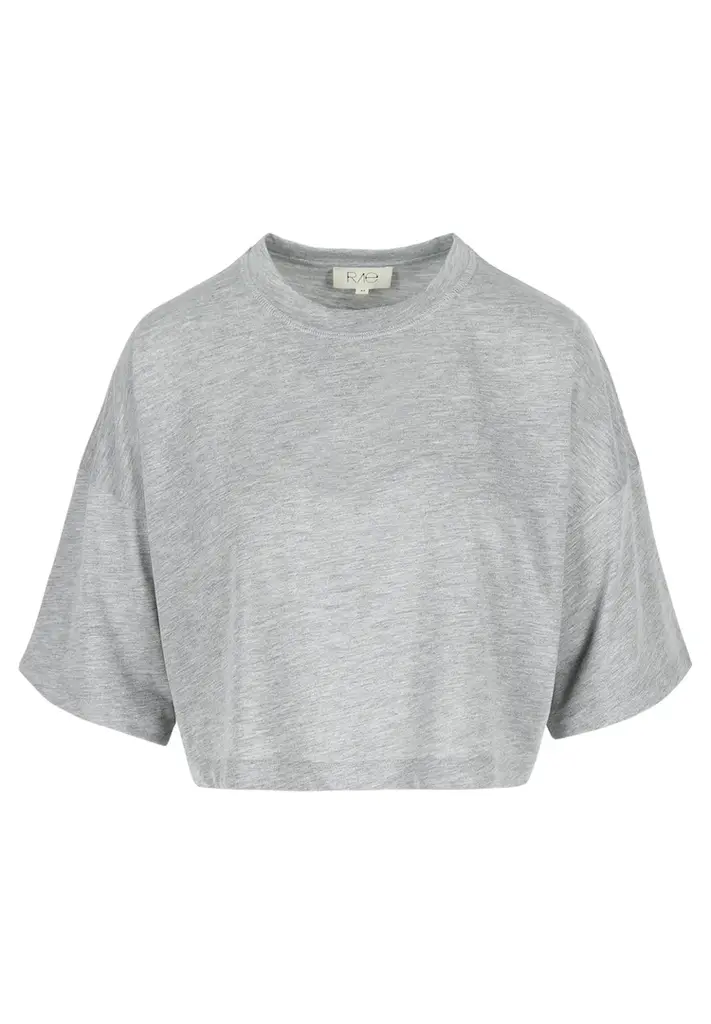Rae Celine Boxy T-shirt - Grey