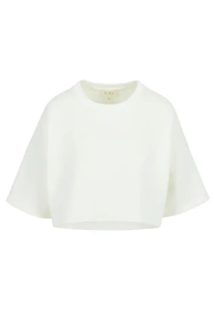 Rae Celine Boxy T-shirt - White