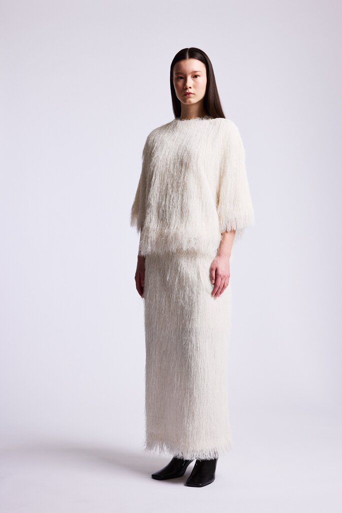 ONE and OTHER Leonora Top - Winter White