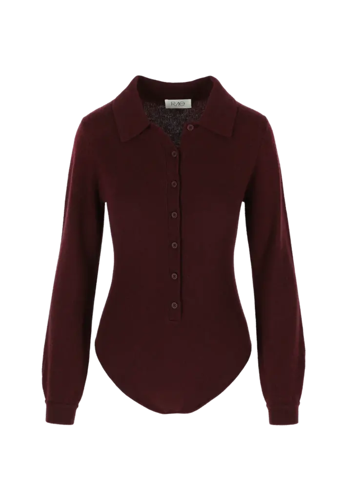 Rae Holly Bodysuit - Chestnut Brown