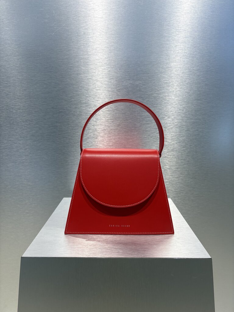 Zarina Rouge Suri Handbag - Lipstick (Red)