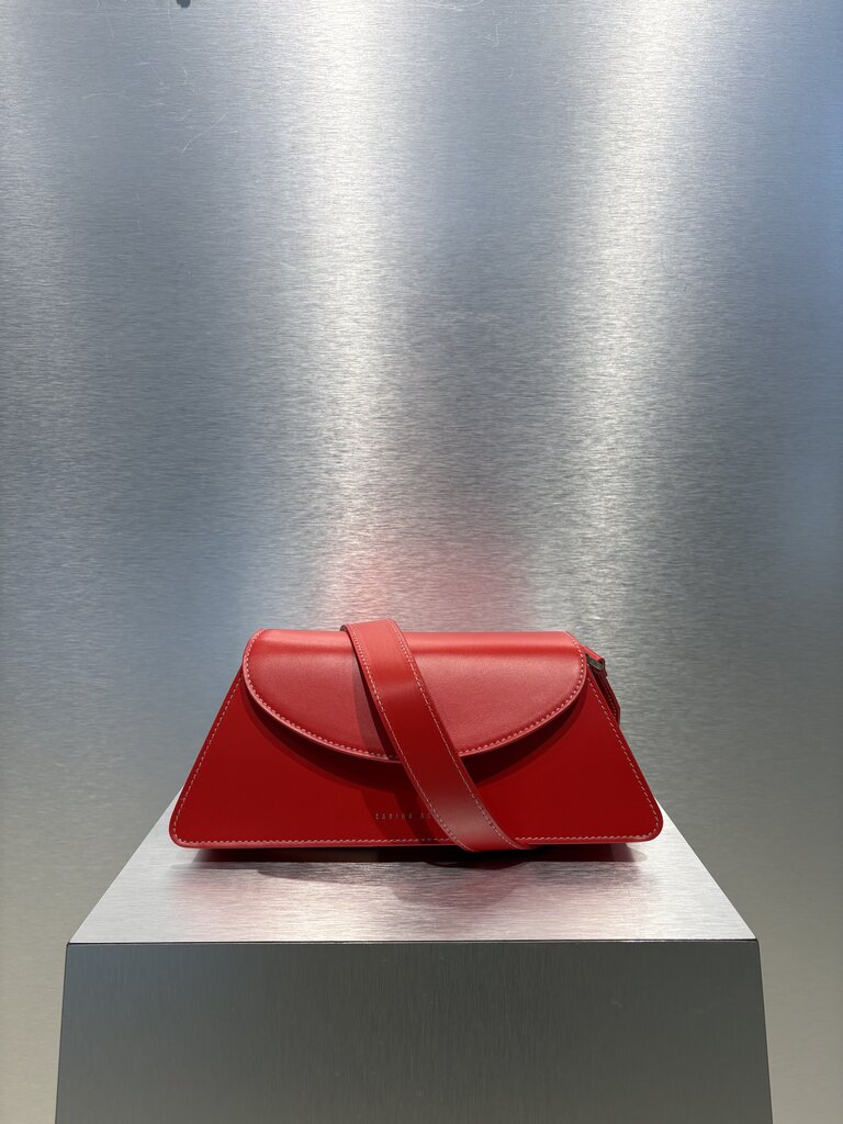 Zarina Rouge Rosie Handbag - Lipstick (Red)