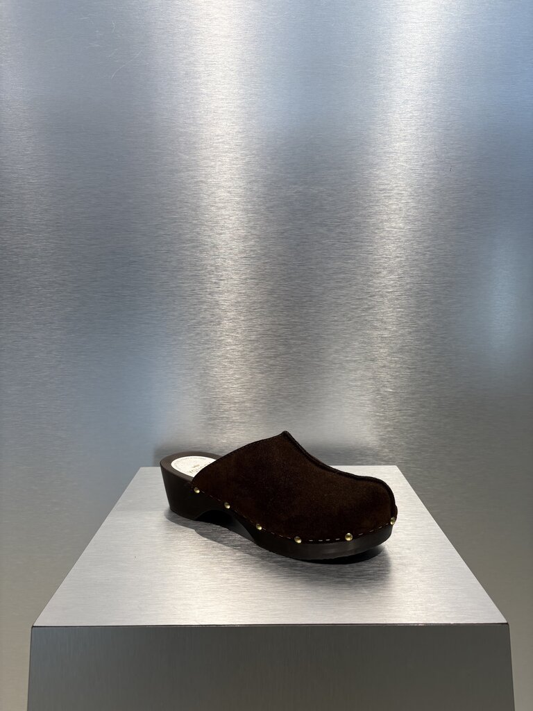 SABOT YOUYOU Yssa Velvet Clogs - Brown