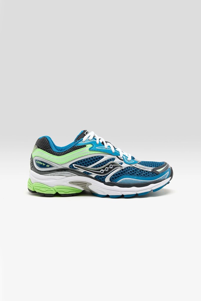 Saucony Progrid Omni 9 - Blue/Lime