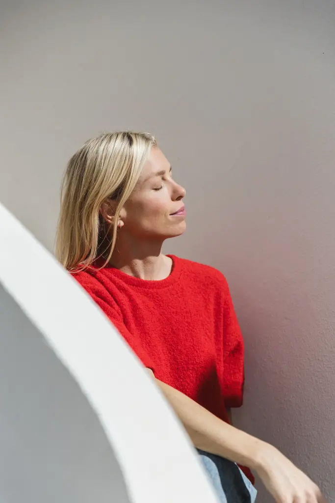 LN Knits Knitted T-shirt - Rooting Red