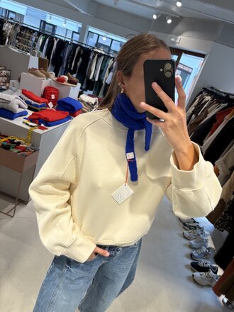 LN Knits Small Scarf - Eternal Blue