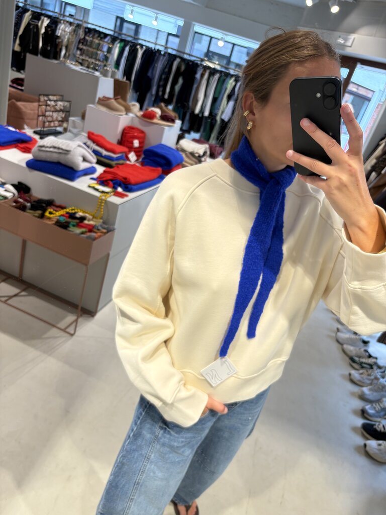 LN Knits Small Scarf - Eternal Blue