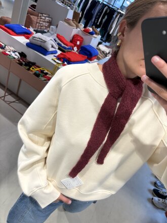 LN Knits Small Scarf - Burgundy