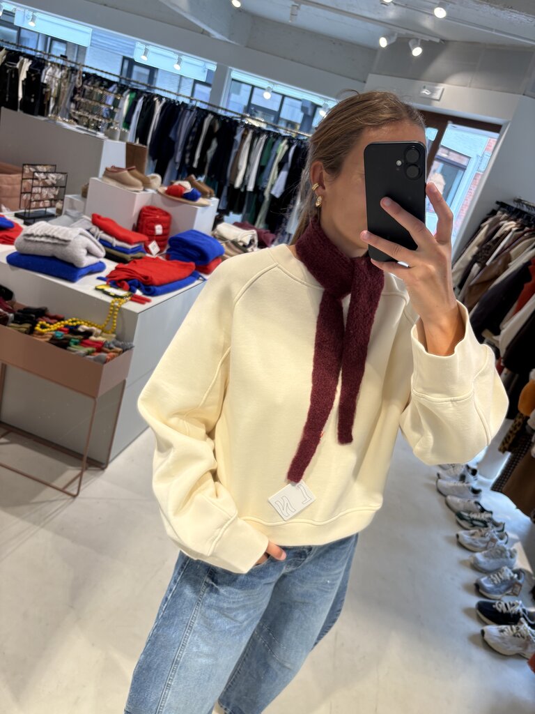 LN Knits Small Scarf - Burgundy