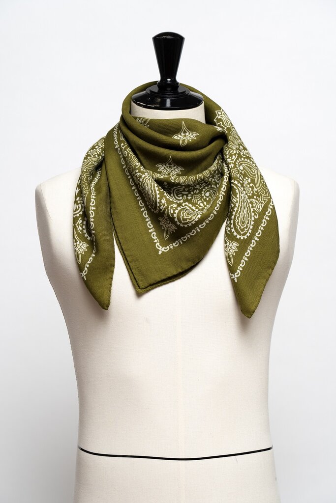 Destin Judy Carre Bandana - Pistacchio