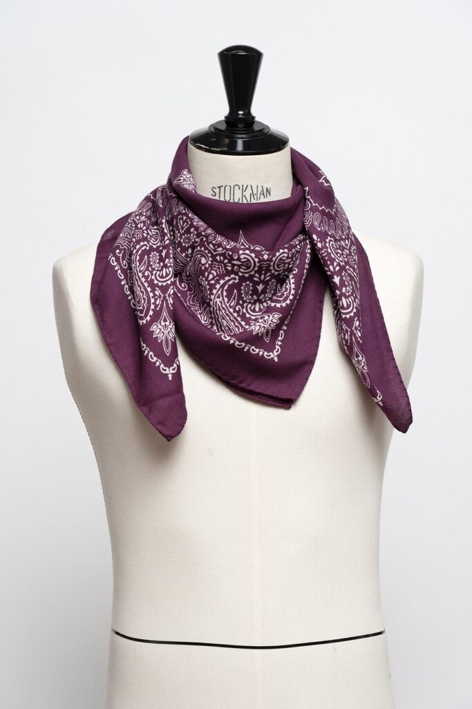 Destin Judy Carre Bandana - Porpora