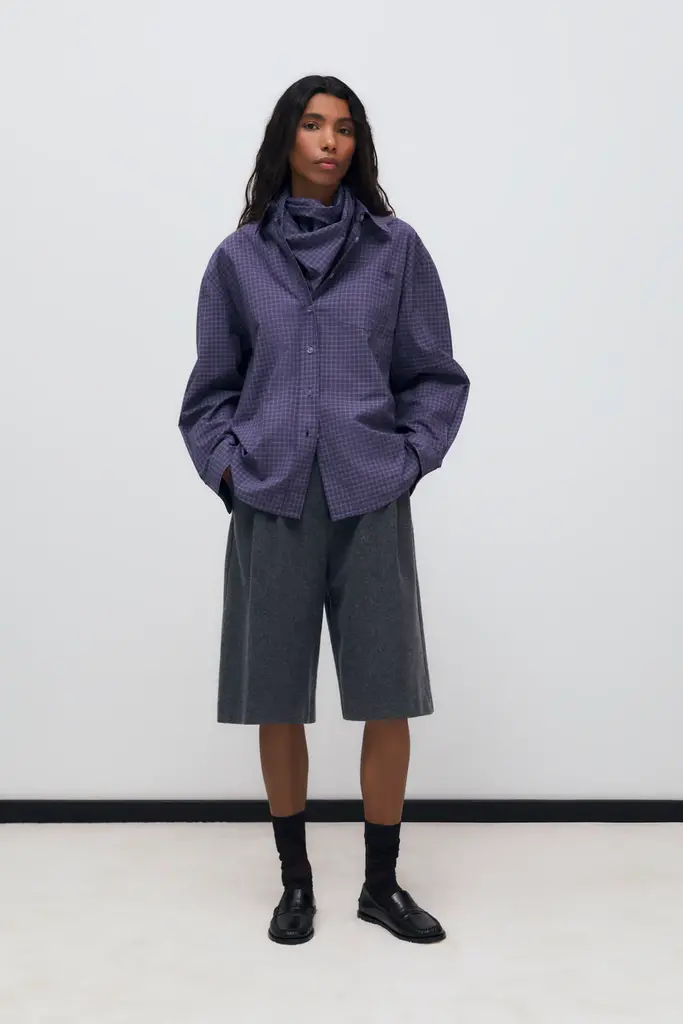 The New Society Dione Bermuda - Mid Grey