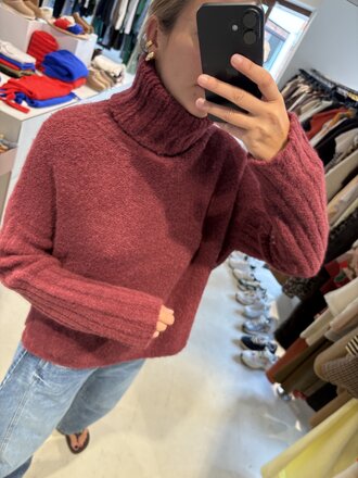 LN Knits Sweater Sloppy Steve - Burgundy