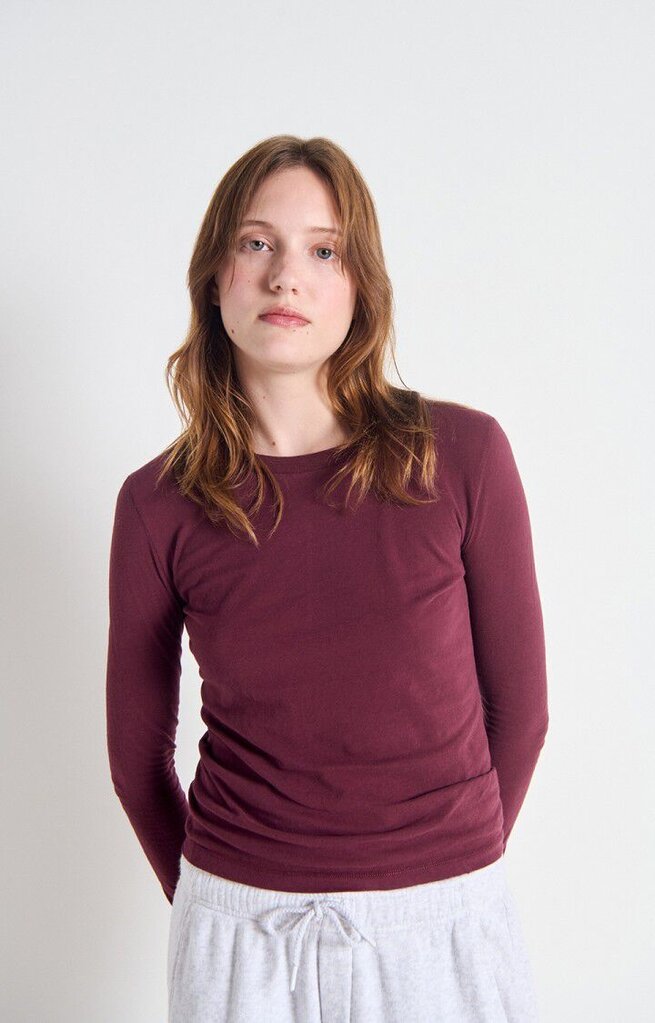 American Vintage Gamipy Longsleeve - Acajou