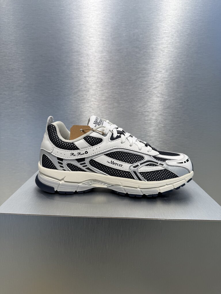Mercer The Re-Run White Silver - Navy