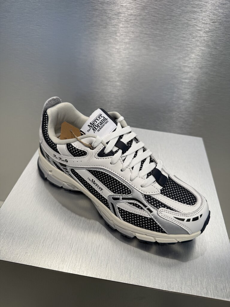 Mercer The Re-Run White Silver - Navy