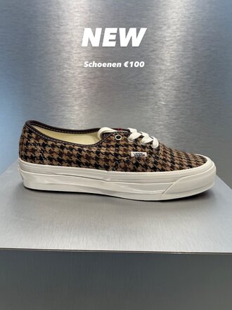 VANS LX Authentic 44 Harris Tweed - Brown