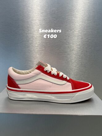 VANS LX Old Skool Nineties - Red/Pink