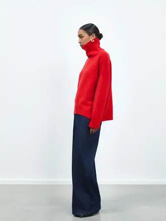 Rhune Alba Knit - Red