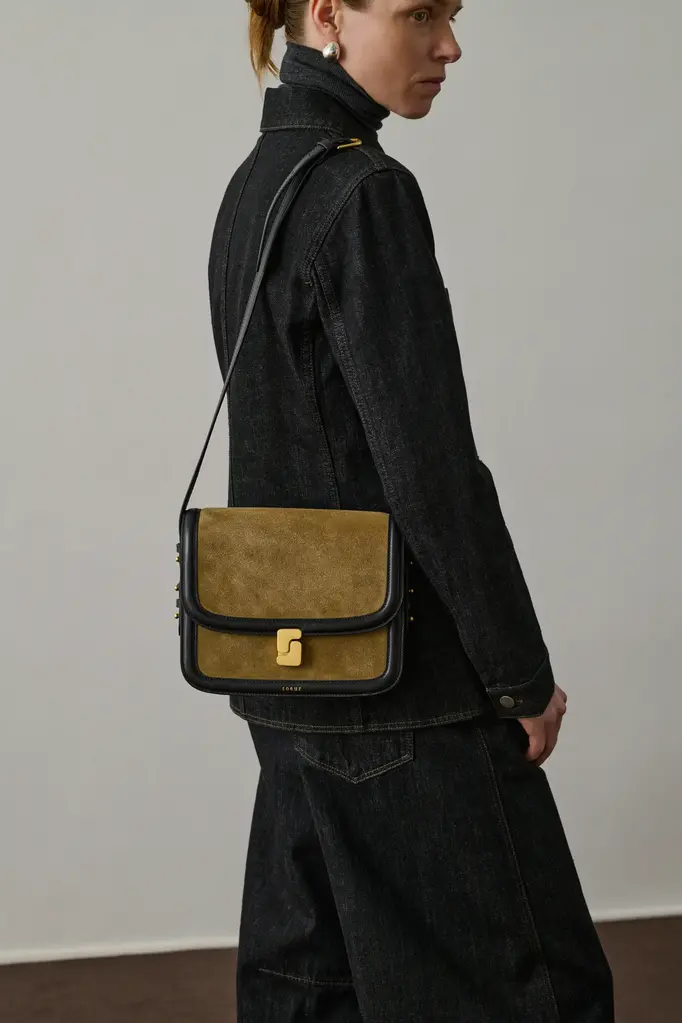 Soeur Bellissima Maxi Bag - Bronze/Noir