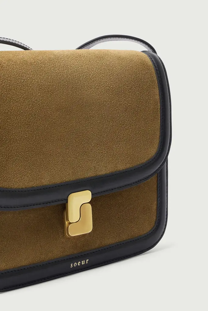 Soeur Bellissima Maxi Bag - Bronze/Noir