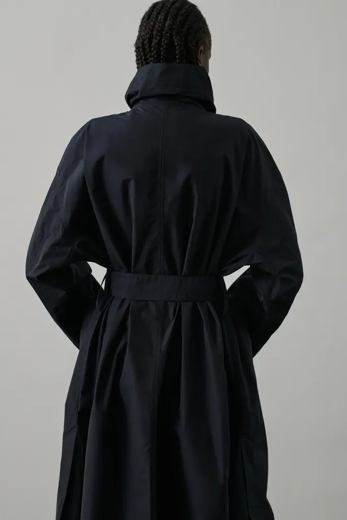 Soeur Albatros Trenchcoat - Deep Navy