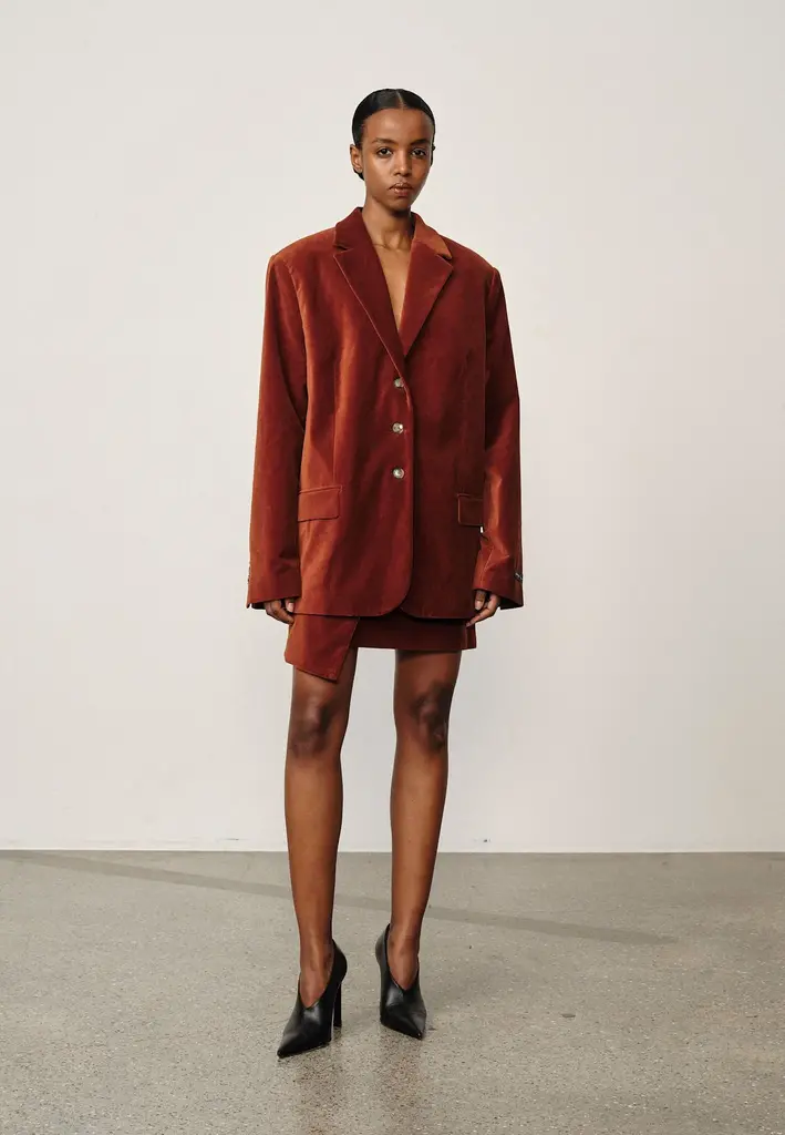 Birgitte Herskind Garcia Oversized Blazer - Burned Abricot