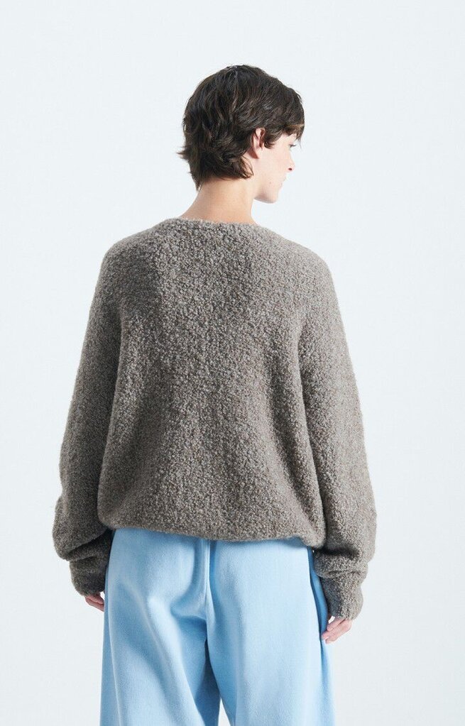 American Vintage Zolly Cardigan - Taupe Chine