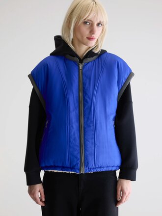 Bellerose Jano Bodywarmer - Cream/Blue