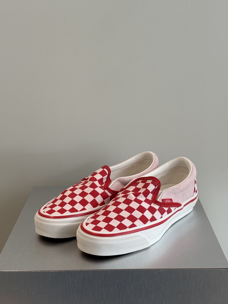 VANS LX Classic Slip-On - Racing Red Checker